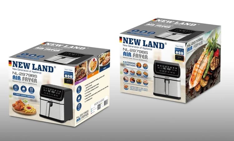 سرخ کن بدون روغن نیولند NL-2979BS — تصویر ۱۱