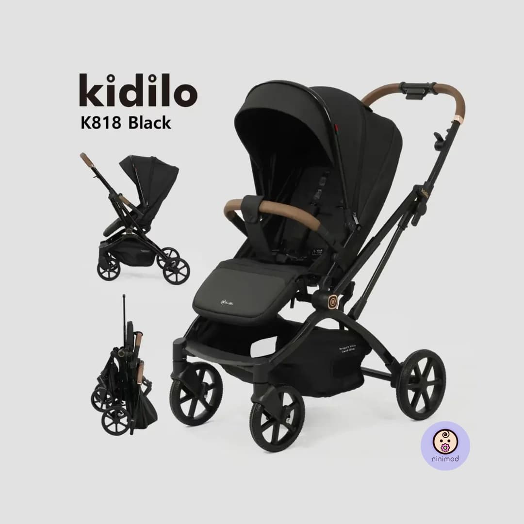 کالسکه دسته متحرک مسافرتی کیدیلو مدل Kidilo K818