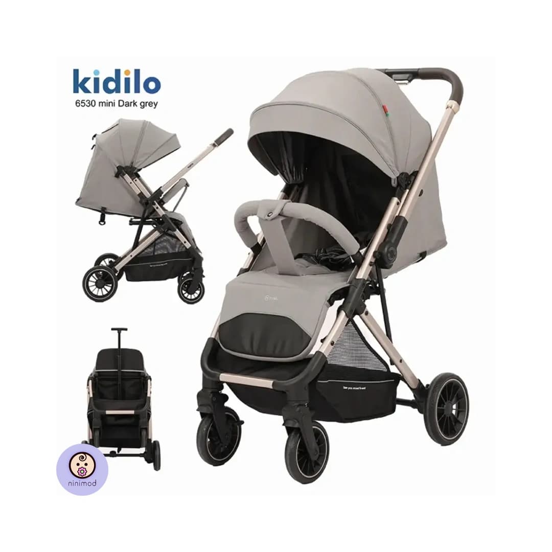 کالسکه دسته متحرک کیدیلو مدل Kidilo 6530 mini — تصویر ۷