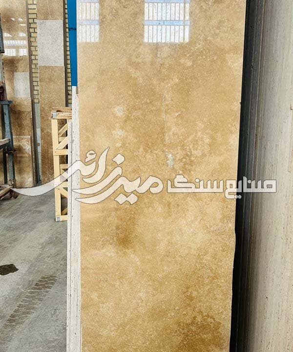 تراورتن کرم عسلی تکاب — تصویر ۶