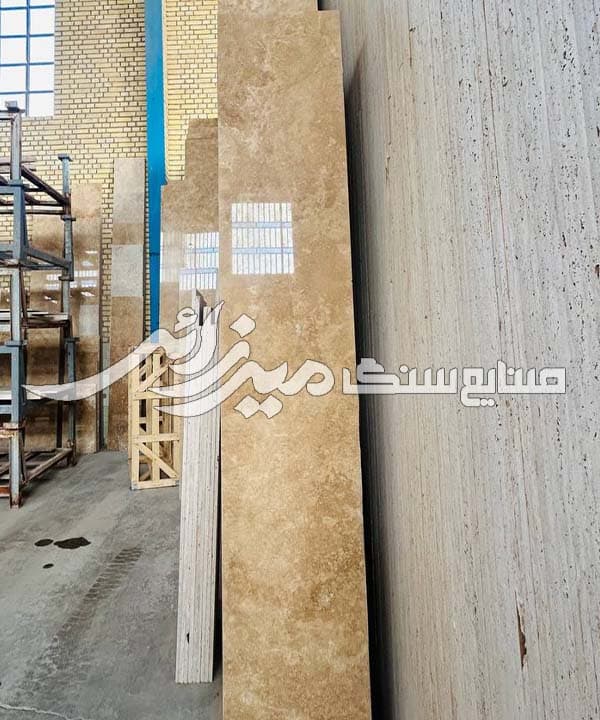 تراورتن کرم عسلی تکاب — تصویر ۷