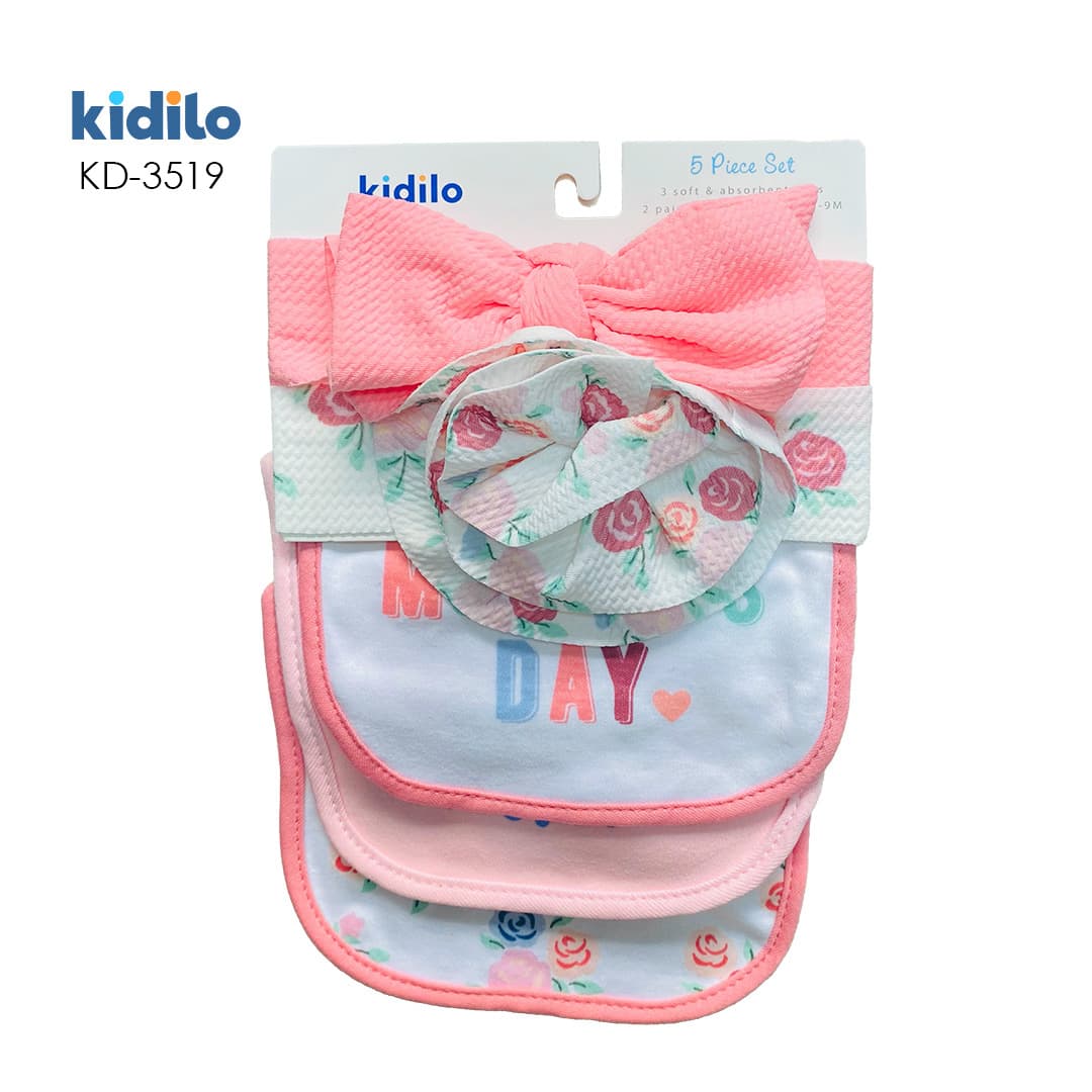 ست پیشبند و گل سر کیدیلو مدل KD-3519 — تصویر ۴