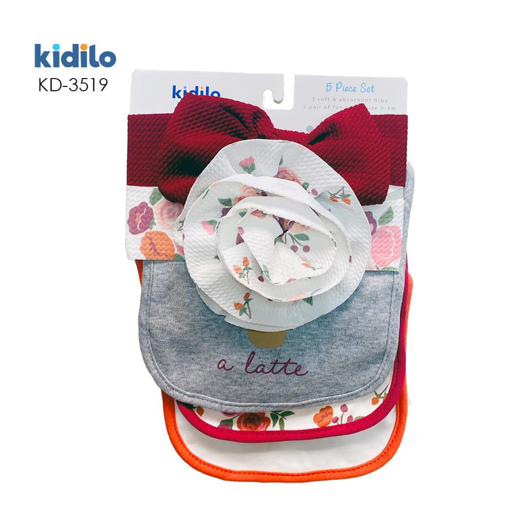 ست پیشبند و گل سر کیدیلو مدل KD-3519