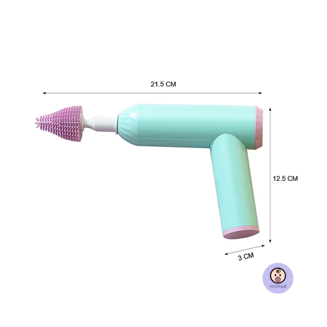برس شیشه شوی شارژی مدل JBB-02-B — تصویر ۹