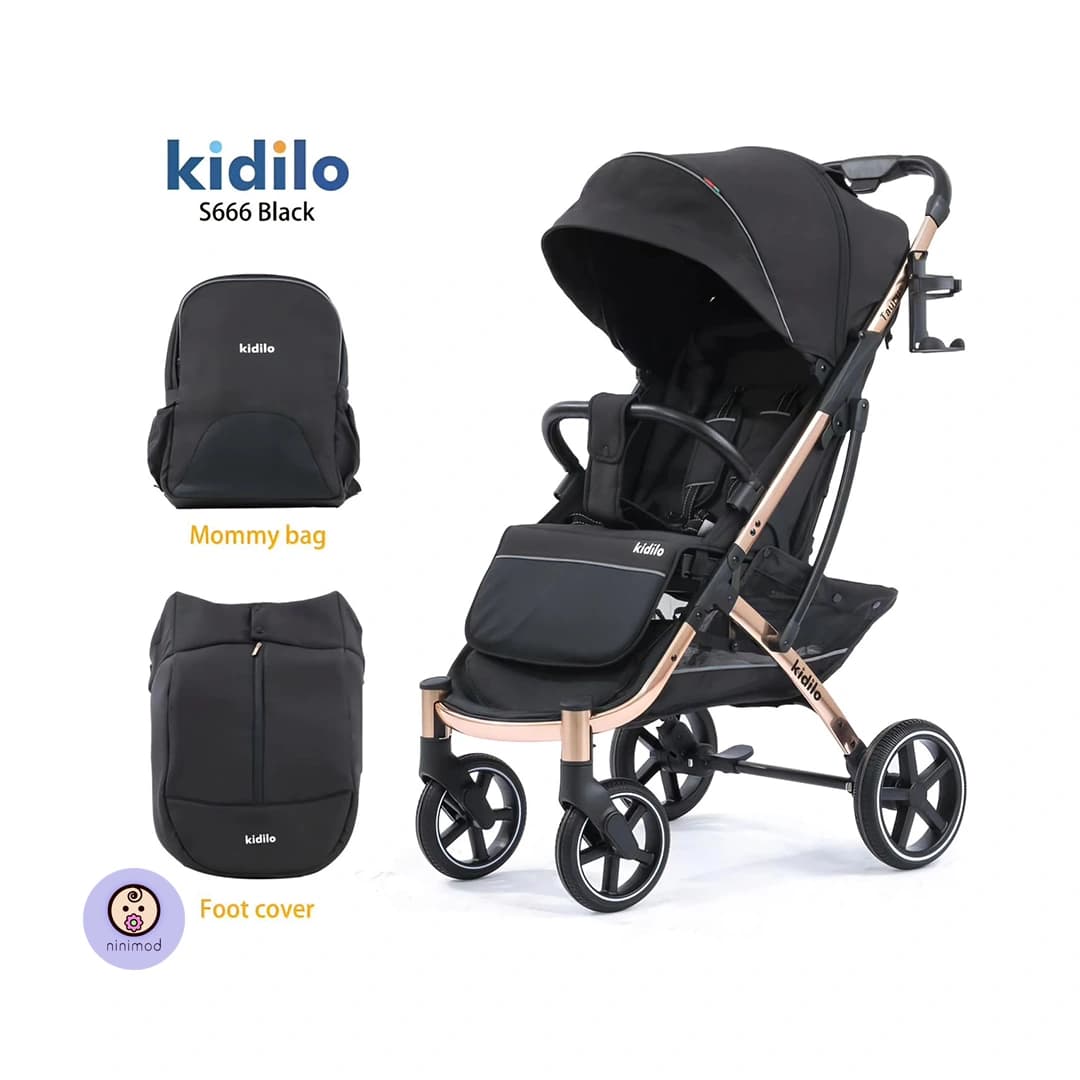 کالسکه مسافرتی کیدیلو مدل kidilo S666 — تصویر ۱۲
