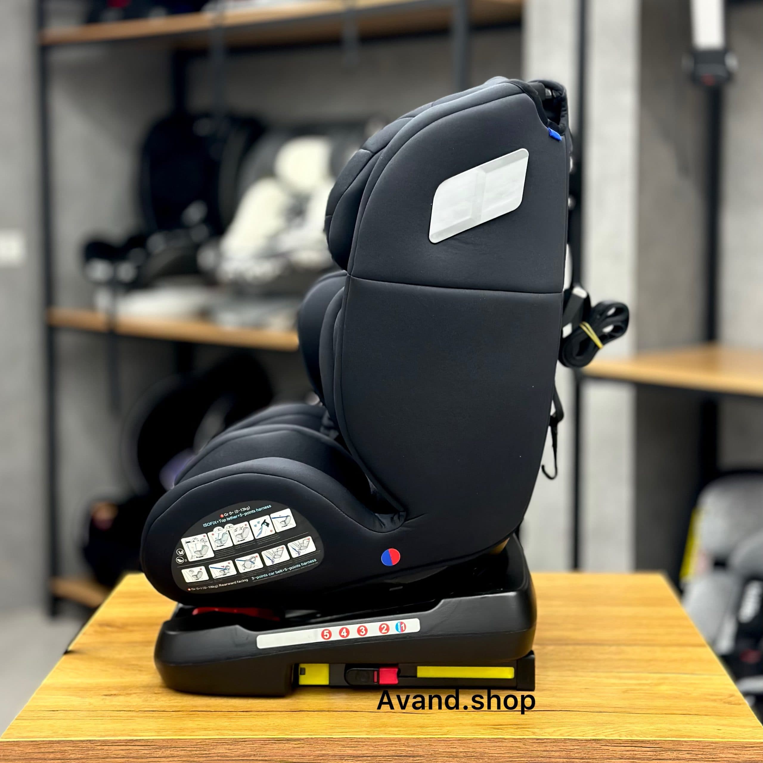 صندلی ماشین 360 درجه کیدیلو مدل Kidilo KBH308 — تصویر ۱۲