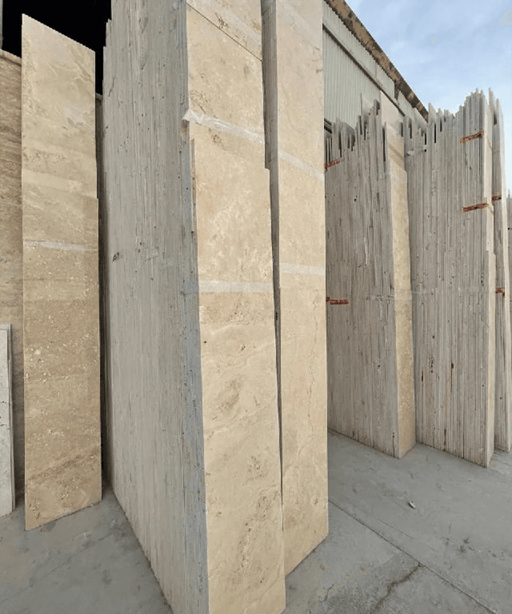 تراورتن زنجان کرم عسلی — تصویر ۲