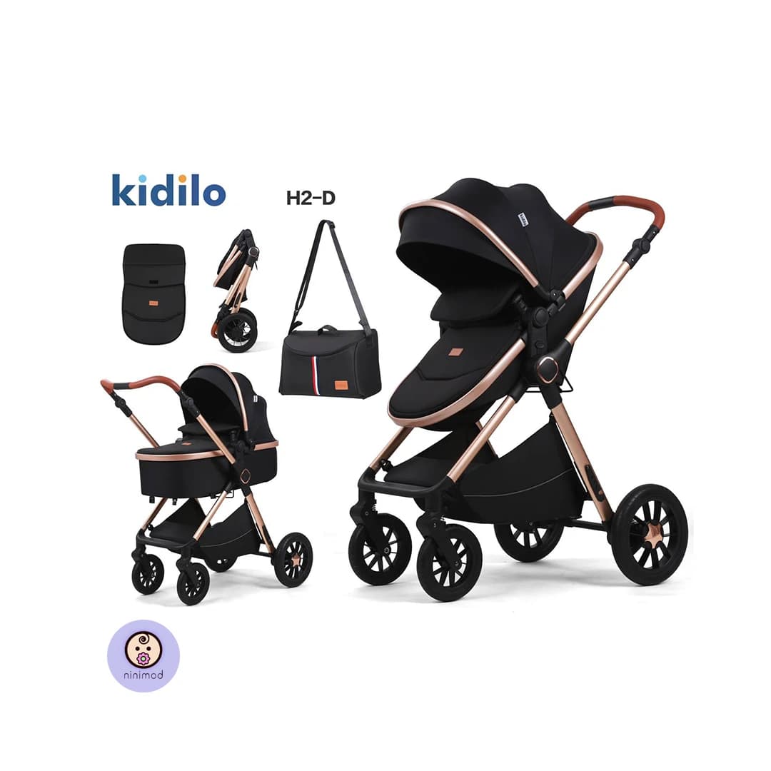 ست کالسکه کیدیلو مدل Kidilo H2-D — تصویر ۱۱