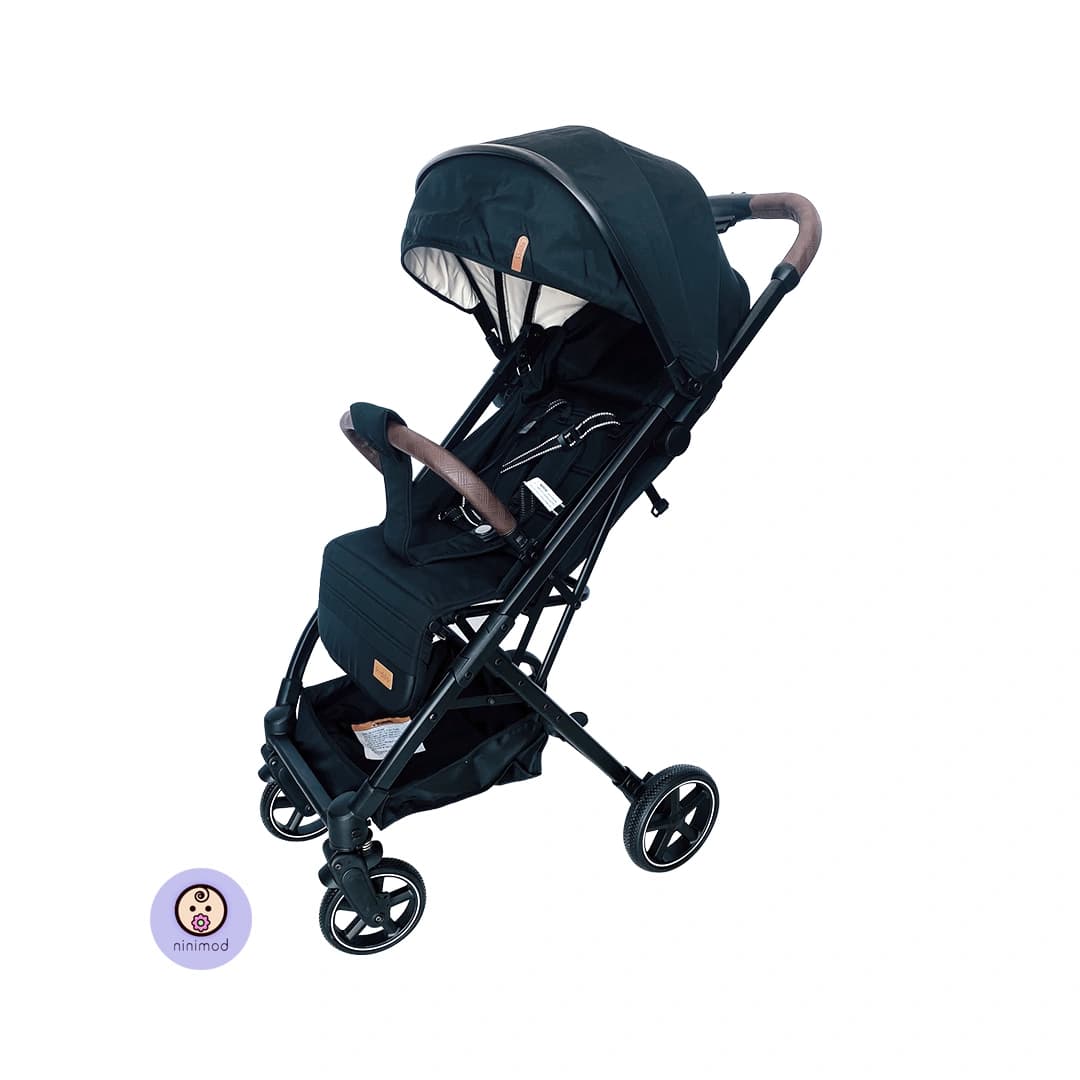 کالسکه هواپیمایی کیدیلو مدل Kidilo 6518 رنگ مشکی — تصویر ۵