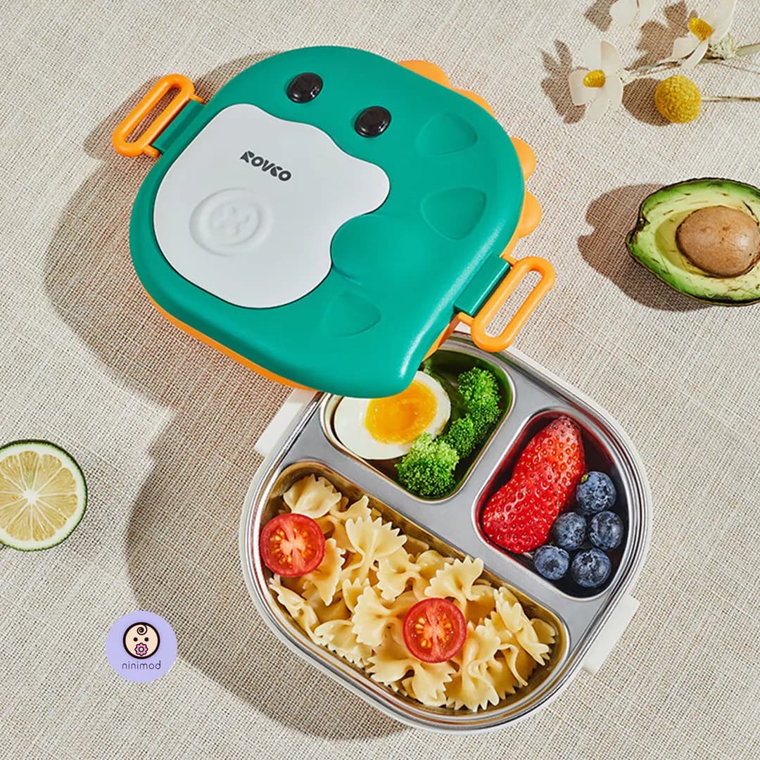 ظرف غذای درب دار کودک روکو مدل Rovco RK-C1016 — تصویر ۷