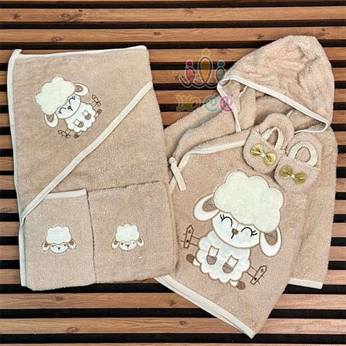 ست حوله ۵ تکه بچگانه طرح ببعی — تصویر ۱۱