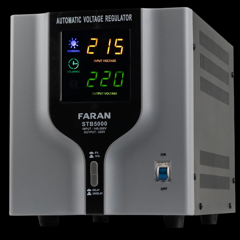 استابلایزر فاران مدل STB ظرفیت 5000VA — تصویر ۲