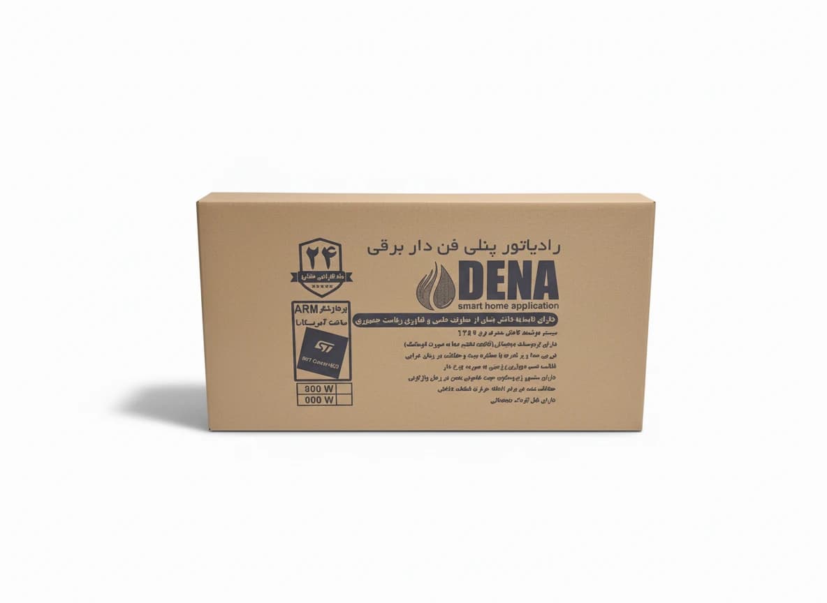 بخاری برقی فن دار دنا 3000 وات — تصویر ۶