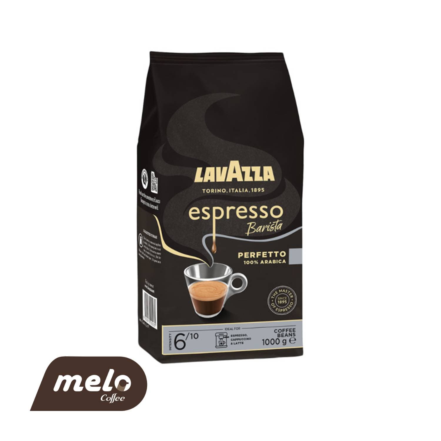 قهوه لاوازا LAVAZZA Espresso Barista Perfetto بارستا پرفتو 1 کیلوگرم — تصویر ۷