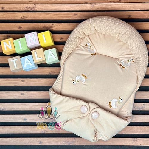 قنداق سوئیسی نوزاد طرح گلدوزی اردک