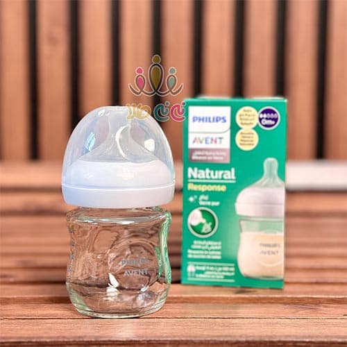 شیشه شیر ۱۲۰ میل پیرکس اونت — تصویر ۵