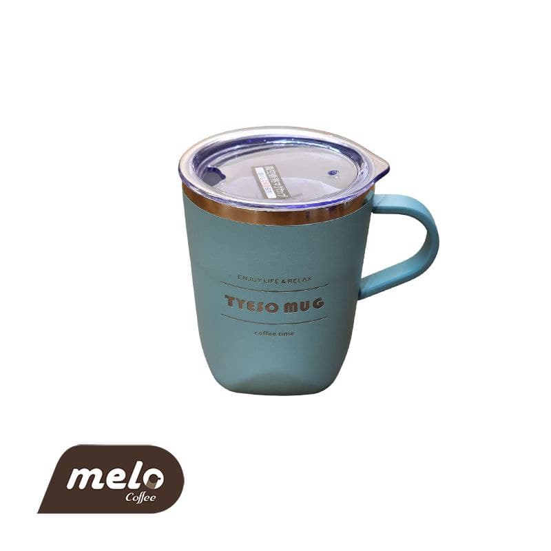 ماگ دوجداره TYESO سبز 300 میل