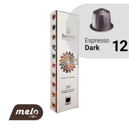 کپسول قهوه بلمیو Belmio مدل Espresso Dark 12 — تصویر ۲