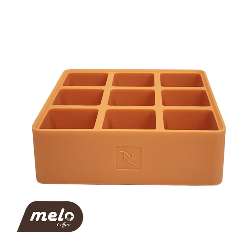 نسپرسو قالب یخ سیلیکونی نارنجی Barista Ice Tray — تصویر ۲