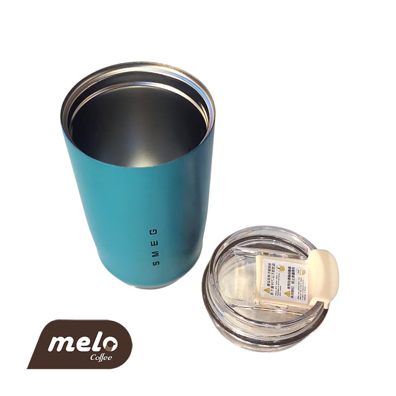 تراول ماگ اسمگ 240 میل سبز مدل SMEG Wall Mug Green 240 ML — تصویر ۳