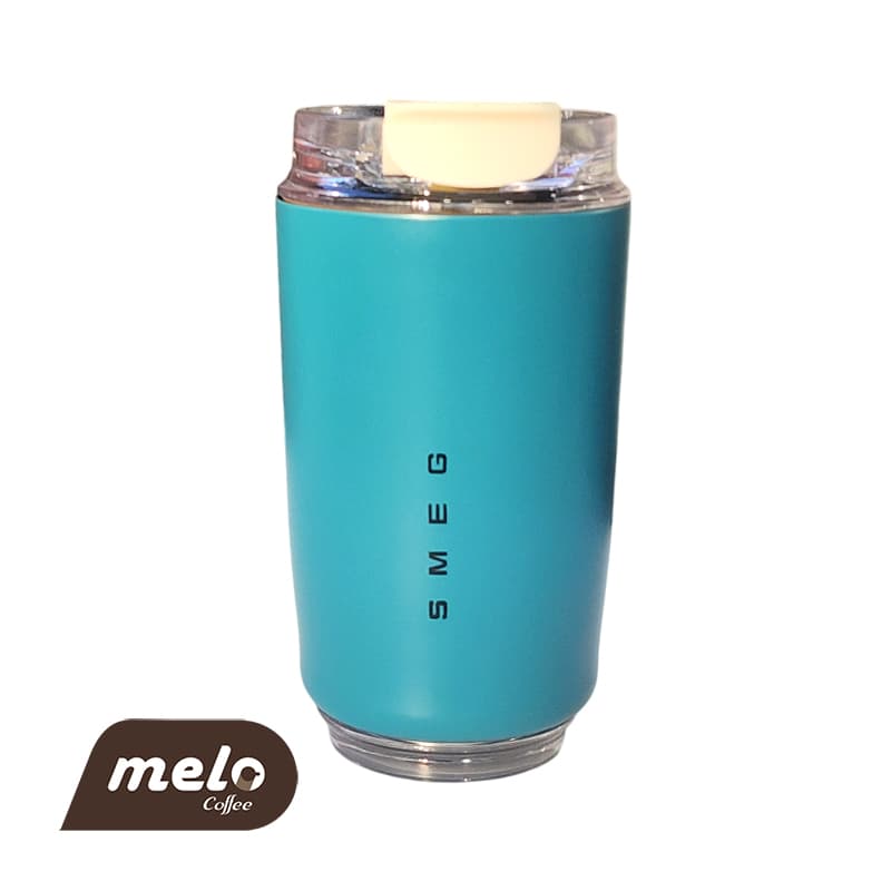 تراول ماگ اسمگ 240 میل سبز مدل SMEG Wall Mug Green 240 ML