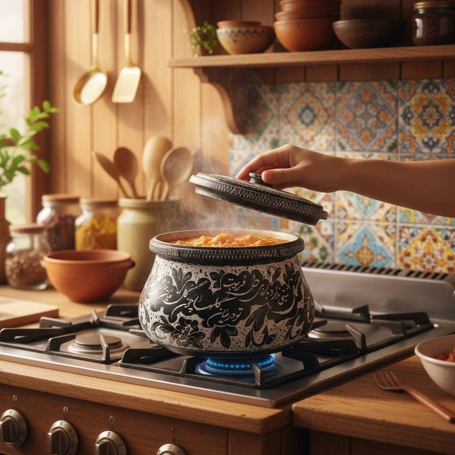 دیگ سنگی مدل خطی — تصویر ۸
