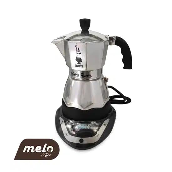 موکاپات بیالتی برقی 3 کاپ مدل Moka Timer — تصویر ۲