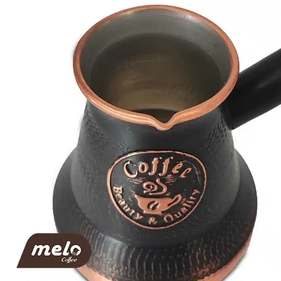 جازوه مسی 5 کاپ ارمنستان طرح coffee — تصویر ۳
