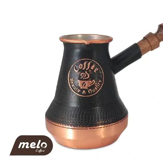 جازوه مسی 5 کاپ ارمنستان طرح coffee — تصویر ۴
