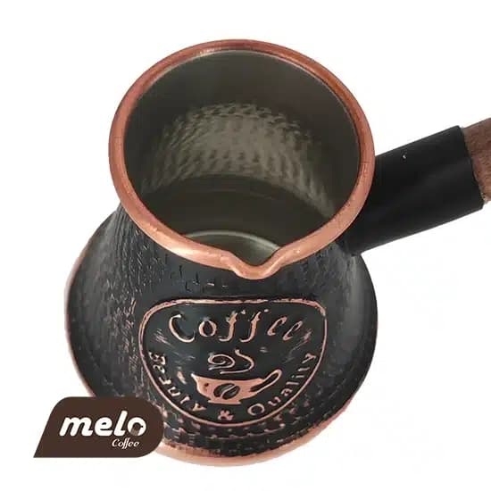 جازوه مسی 1 فنجان ارمنستانی طرح coffee — تصویر ۷