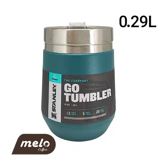 لیوان Stanley سری Go مدل The Everyday سبز تیره (290 میلی) — تصویر ۴