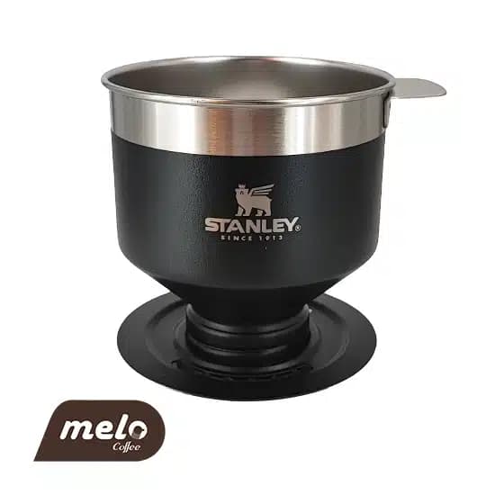 قهوه ساز V60 استنلی مدل Pour Over مشکی — تصویر ۸