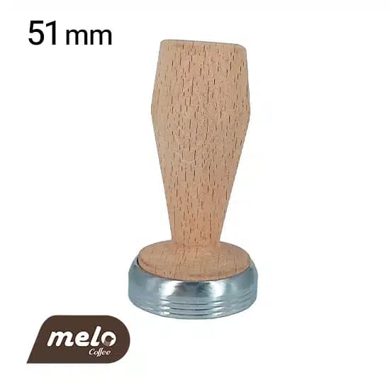 تمپر سایز 51 دسته چوبی Gater (چوبی – استیل) — تصویر ۲