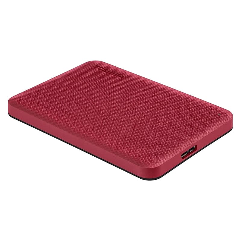 هارد اکسترنال توشیبا مدل Canvio Advance ظرفیت یک ترابایت دارای رابط USB Type-A 3.2