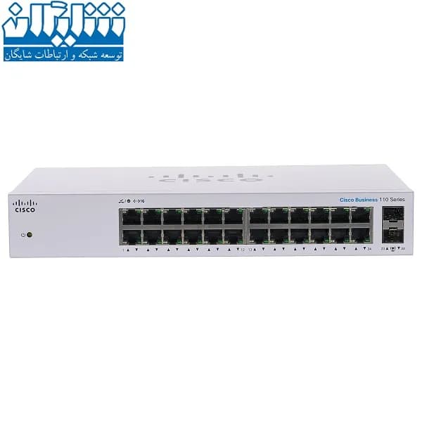سوییچ 24 پورت سیسکو Cisco مدل CBS110-24T — تصویر ۲