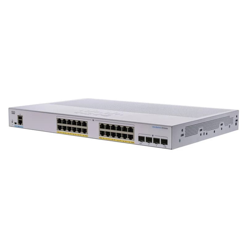 سوئیچ شبکه 24 پورت سیسکو مدل Cisco CBS350-24P-4G — تصویر ۶
