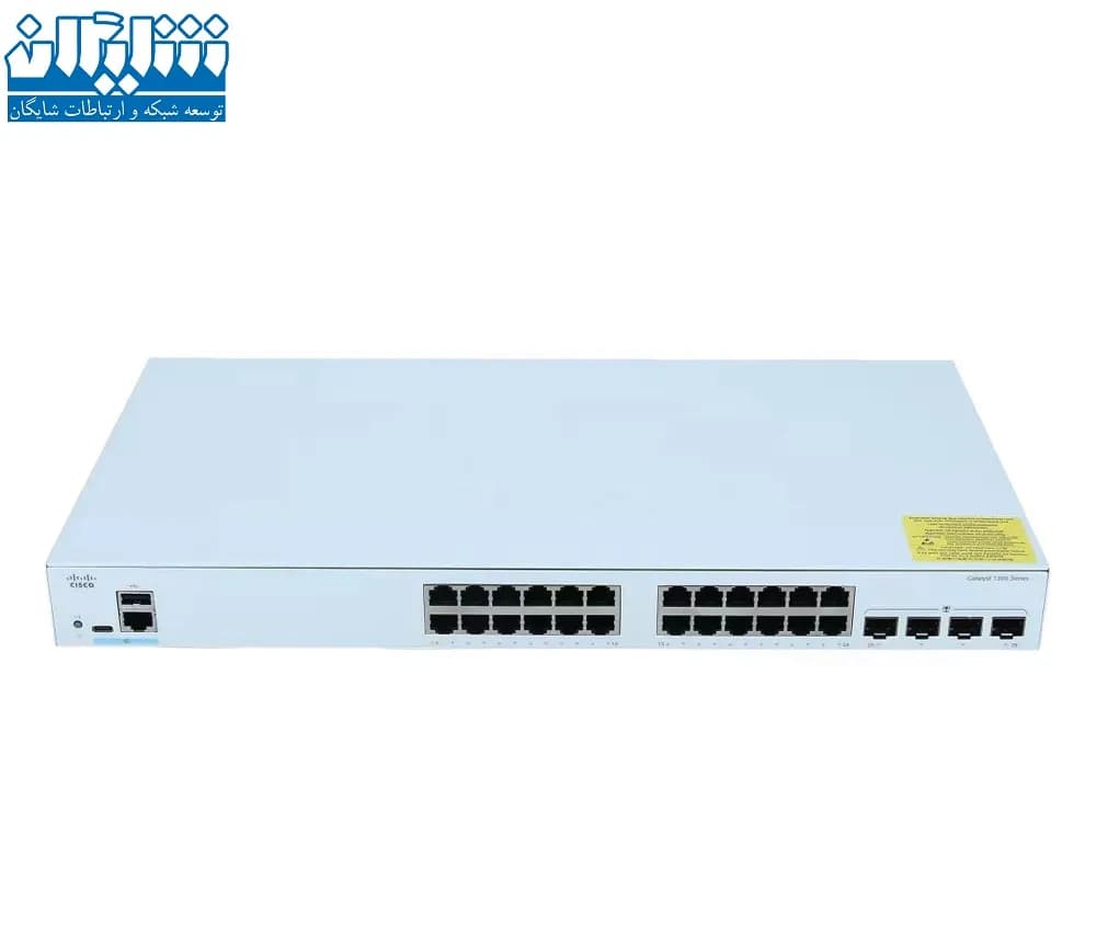 سوئیچ 24 پورت سیسکو Cisco مدل CBS350-24T-4G — تصویر ۵