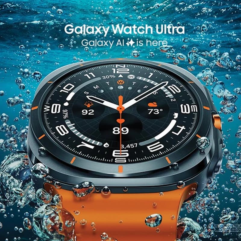 ساعت هوشمند ورزشی و روزمره سامسونگ مدل Galaxy Watch Ultra سایز قاب 47 میلی‌متر — تصویر ۷