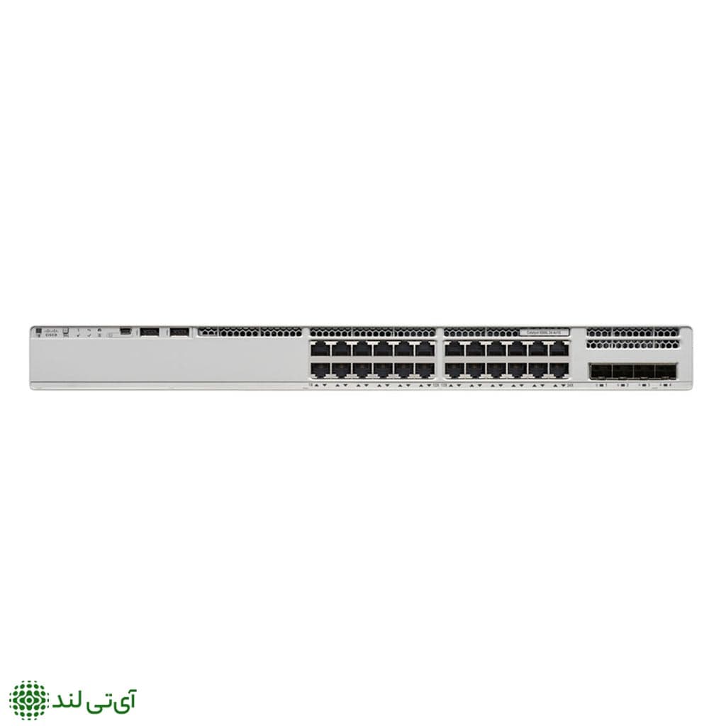 سوئیچ 24 پورت سیسکو Cisco C9200L-24T-4X-E — تصویر ۸