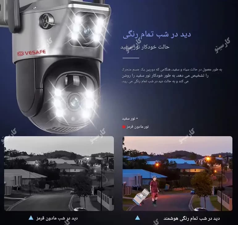 دوربین سیمکارتی خورشیدی برند کارسیتو مدل SWS5216P — تصویر ۶