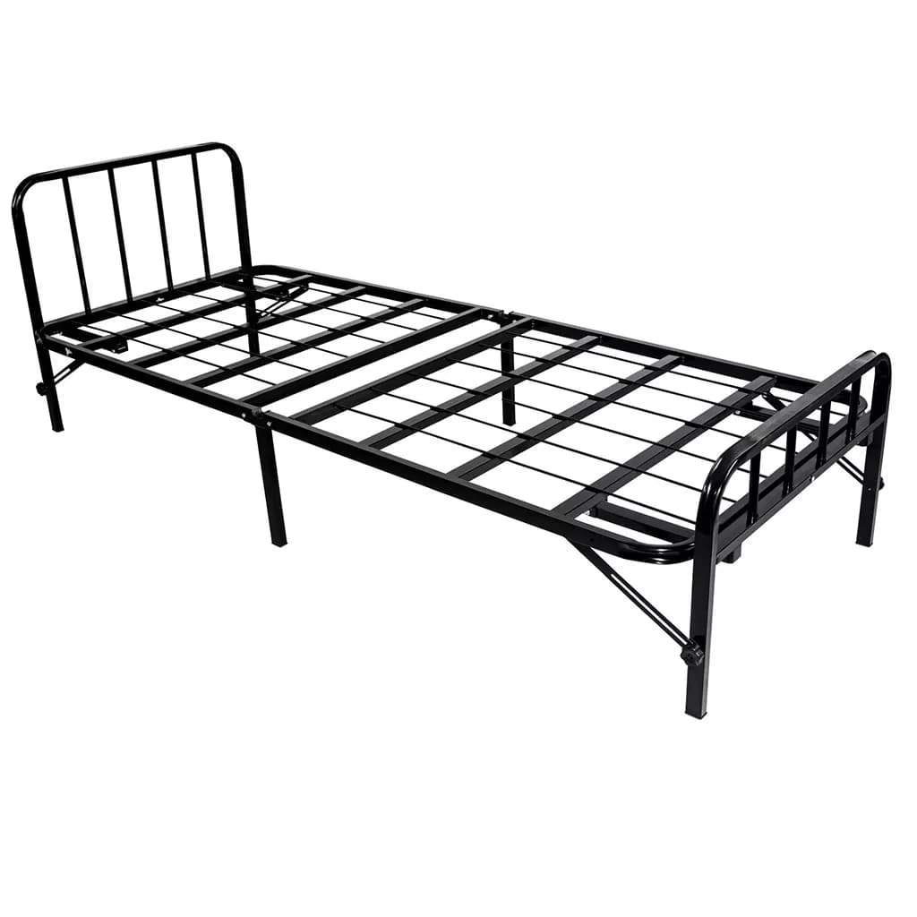 کفی تخت خواب فلزی تاشو تاجدار کیدکو ابعاد 31*85*200 — تصویر ۴