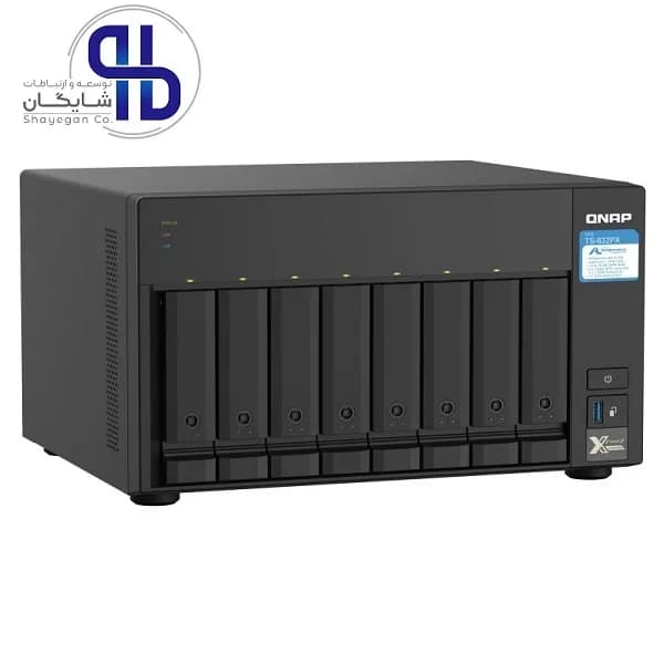 ذخیره ساز تحت شبکه کیونپ Qnap TS-832PX-4G — تصویر ۴