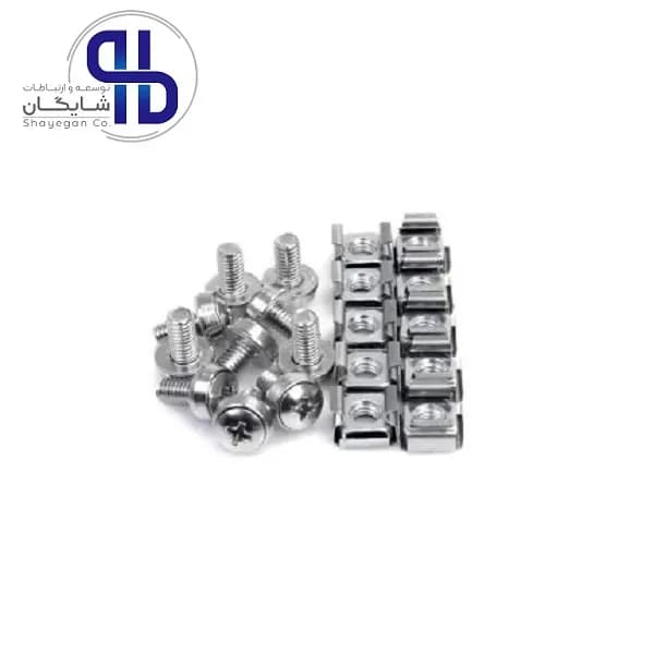 پیچ و مهره رک ۵۰ عددی برند پایا