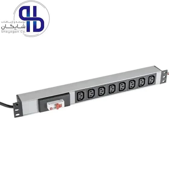 پاور ماژول فیوزدار ۸ پورت AC بک‌تو‌بک پایا Paya