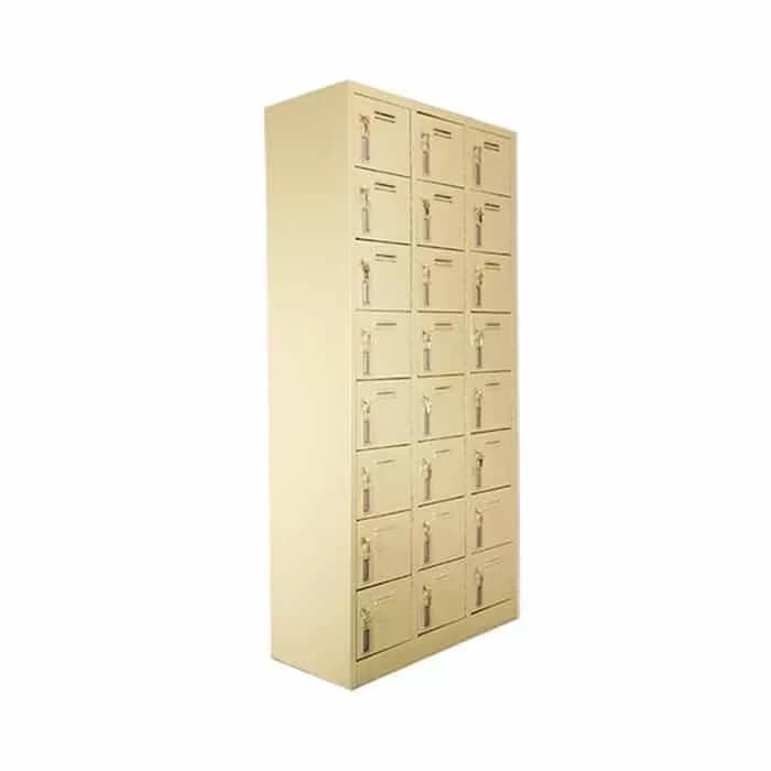 کمد جاکفشی فلزی کلیددار مدل 24 درب