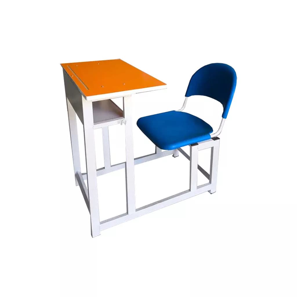 نیمکت تک نفره فایبرگلاس دو تکه متصل به هم کد B2-1001 — تصویر ۸