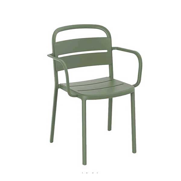 صندلی پلاستیکی دسته دار نظری مدل آوا N499