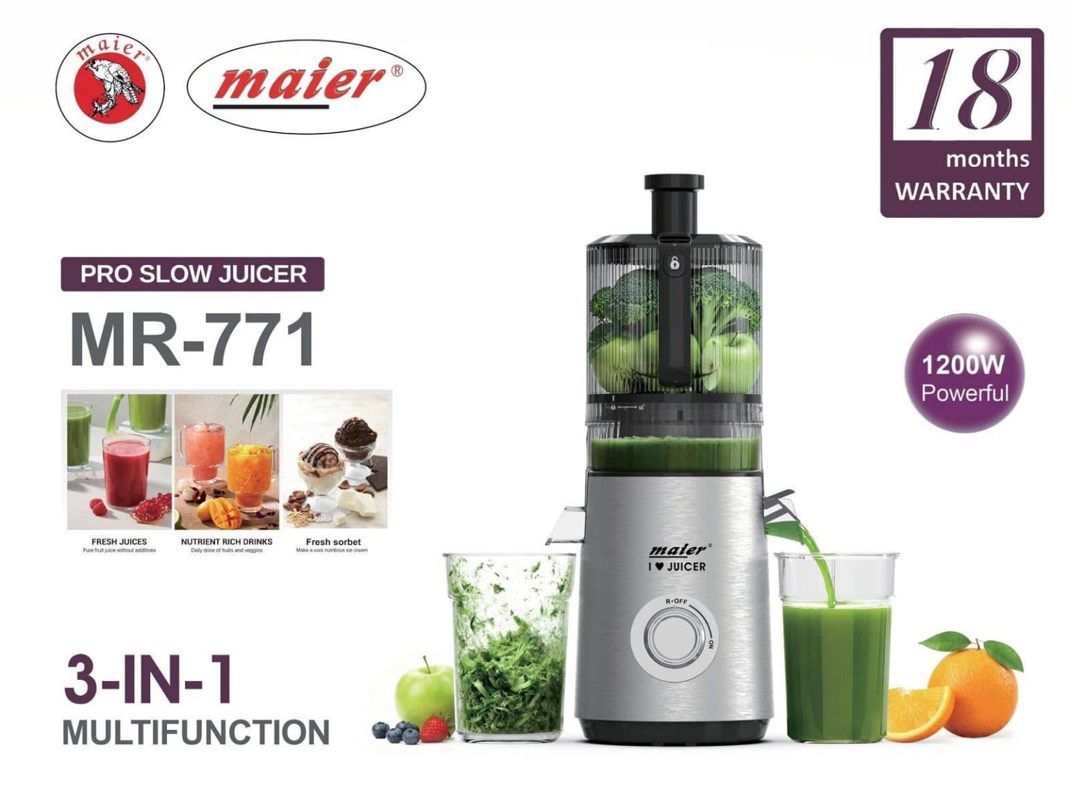عصاره گیر مایر مدل MR-771