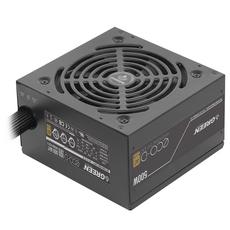 پاور کامپیوتر گرین GP500A-ECO D استوک — تصویر ۳