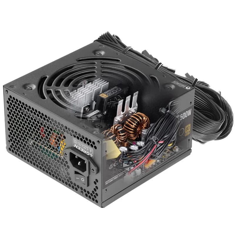 پاور کامپیوتر گرین GP500A-ECO D استوک — تصویر ۴